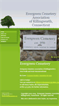 Mobile Screenshot of killingworthevergreencemetery.com