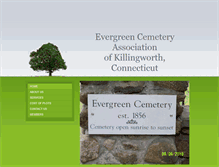 Tablet Screenshot of killingworthevergreencemetery.com
